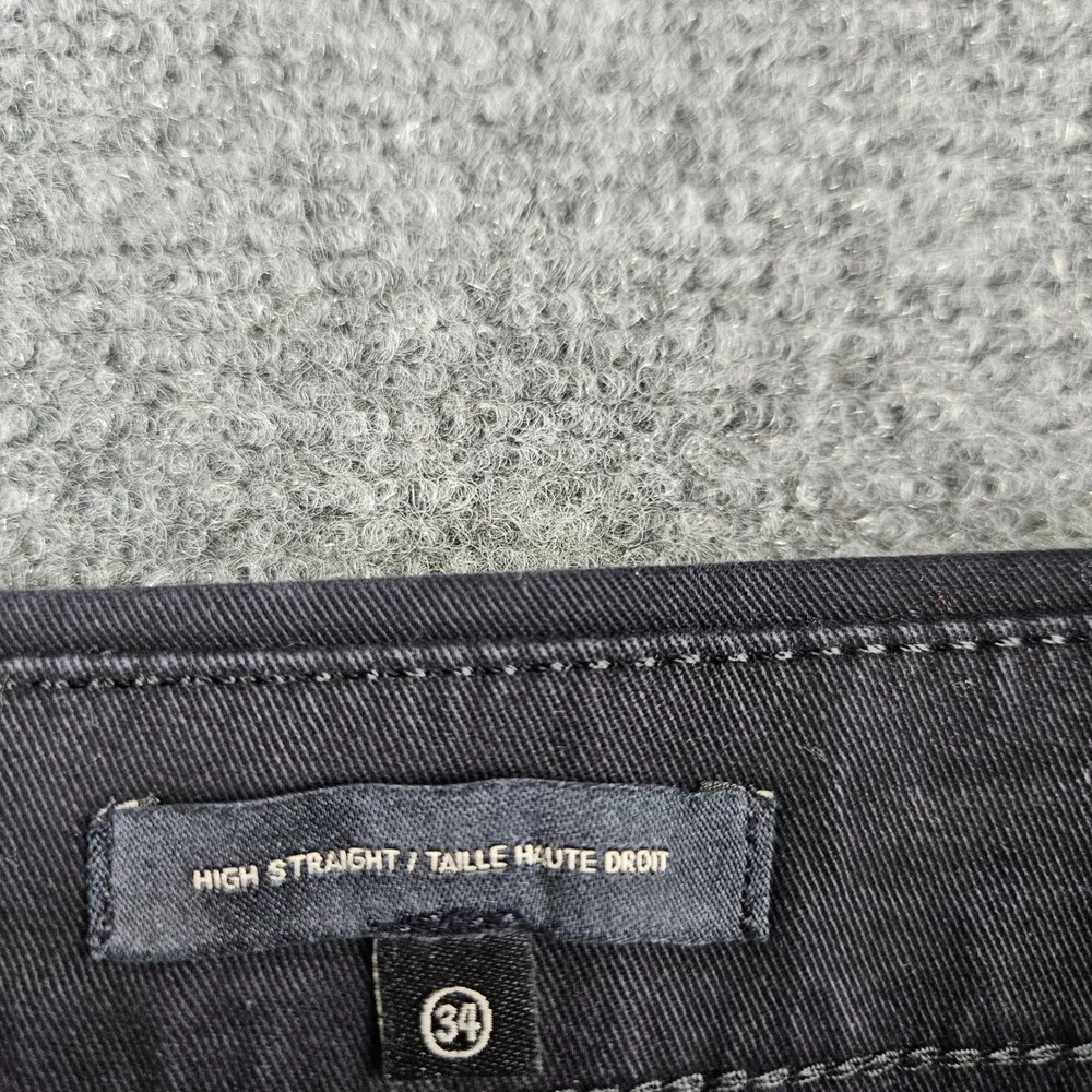 NWT‎ Dockers Blake Chino Black High Straight Pants Mens 34 Stretch Cotton